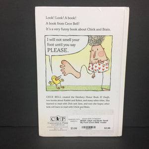 Chick and Brain: Smell My Foot! (Cece Bell) -reader paperback