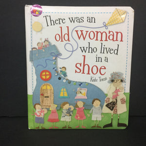 There Was an Old Woman Who Lived in a Shoe (Kate Toms) -board