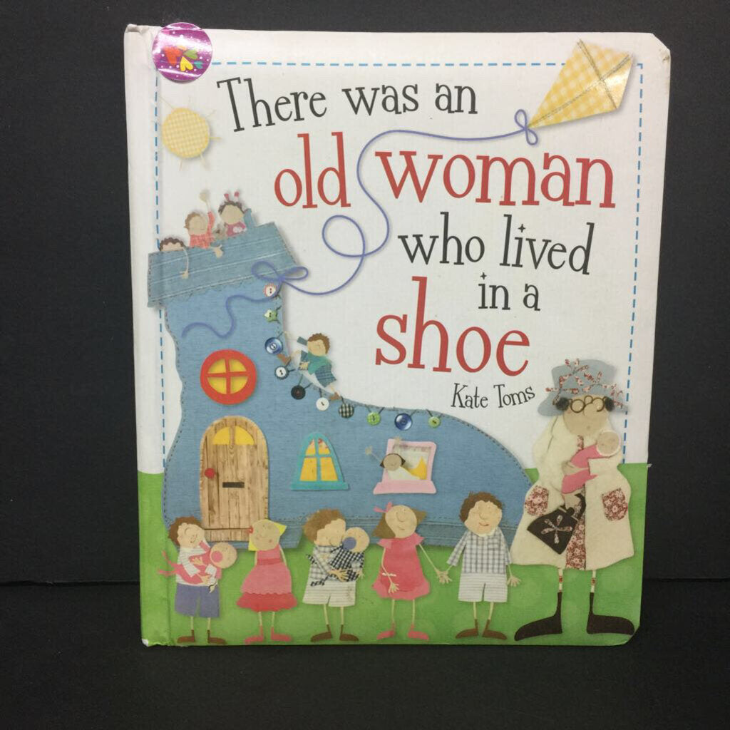There Was an Old Woman Who Lived in a Shoe (Kate Toms) -board