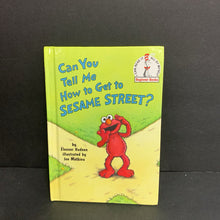 Load image into Gallery viewer, Can You Tell Me How to Get to Sesame Street? (Eleanor Hudson) -dr. seuss hardcover
