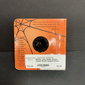 Little Spider (Finger Puppet Book) -puppet board