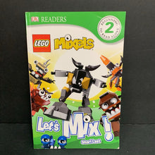 Load image into Gallery viewer, Let&#39;s Mix! (DK Readers Level 2) (LEGO Mixels) (Shari Last) -character reader paperback
