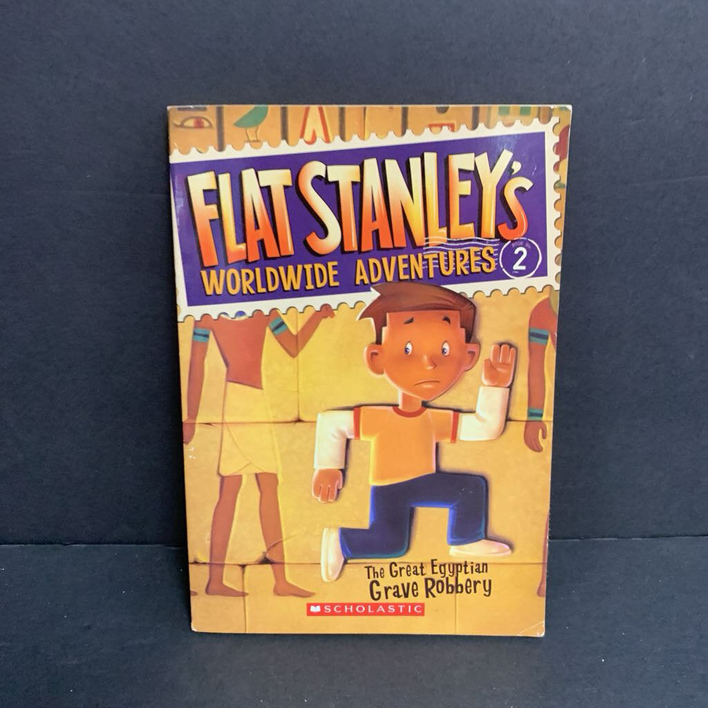 The Great Egyptian Grave Robbery (Flat Stanley's Worldwide Adventures) (Jeff Brown & Sara Pennypacker) -series paperback
