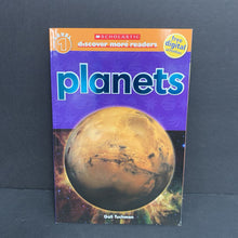 Load image into Gallery viewer, Planets (Scholastic Level 1) (Space) (Gail Tuchman) -educational reader paperback

