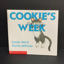 Load image into Gallery viewer, Cookie&#39;s Week (Cindy Ward &amp; Tomie dePaola) -paperback
