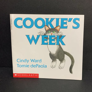 Cookie's Week (Cindy Ward & Tomie dePaola) -paperback