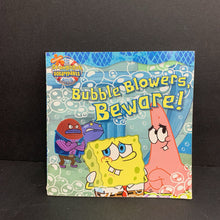 Load image into Gallery viewer, Bubble Blowers, Beware! (David Lewman) (The Spongebob Squarepants Movie) -character paperback

