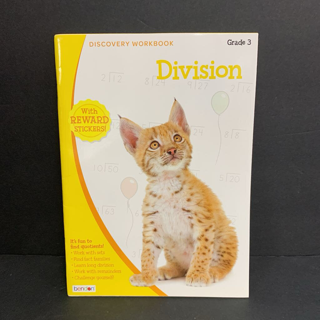 Division (Grade 3) (Discovery Workbook) -workbook paperback