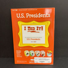Load image into Gallery viewer, U.S. Presidents (Grades 2-4) (Discovery Workbook) (Notable Person / USA) -workbook paperback
