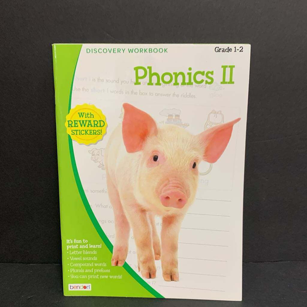 Phonics II (Grades 1-2) (Discovery Workbook) (Language) -workbook paperback