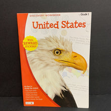 Load image into Gallery viewer, United States (Grade 1) (Discovery Workbook) (Notable Place / USA) -workbook paperback
