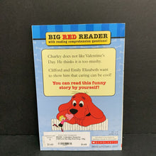 Load image into Gallery viewer, Valentine Surprise (Clifford the Big Red Dog / Big Red Reader) (Quinlan B. Lee) (Season: Winter, Holiday: Valentine's Day) -character reader paperback

