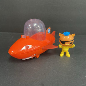 Gup B Shark Submarine Boat w/Kwazii Figure