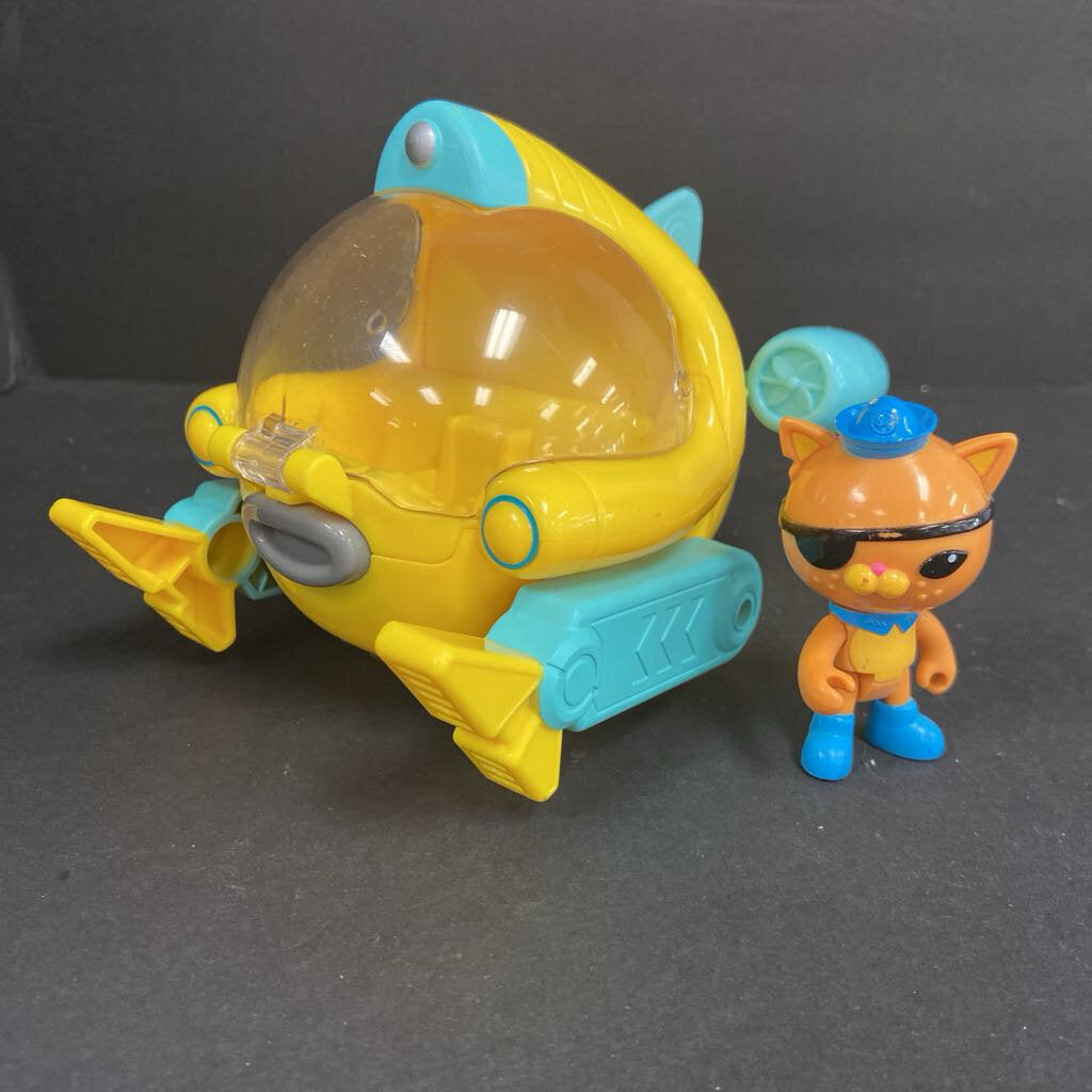 Gup U Submarine Boat w/Kwazii Figure