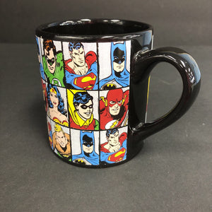 Character Grid Ceramic Coffee Mug