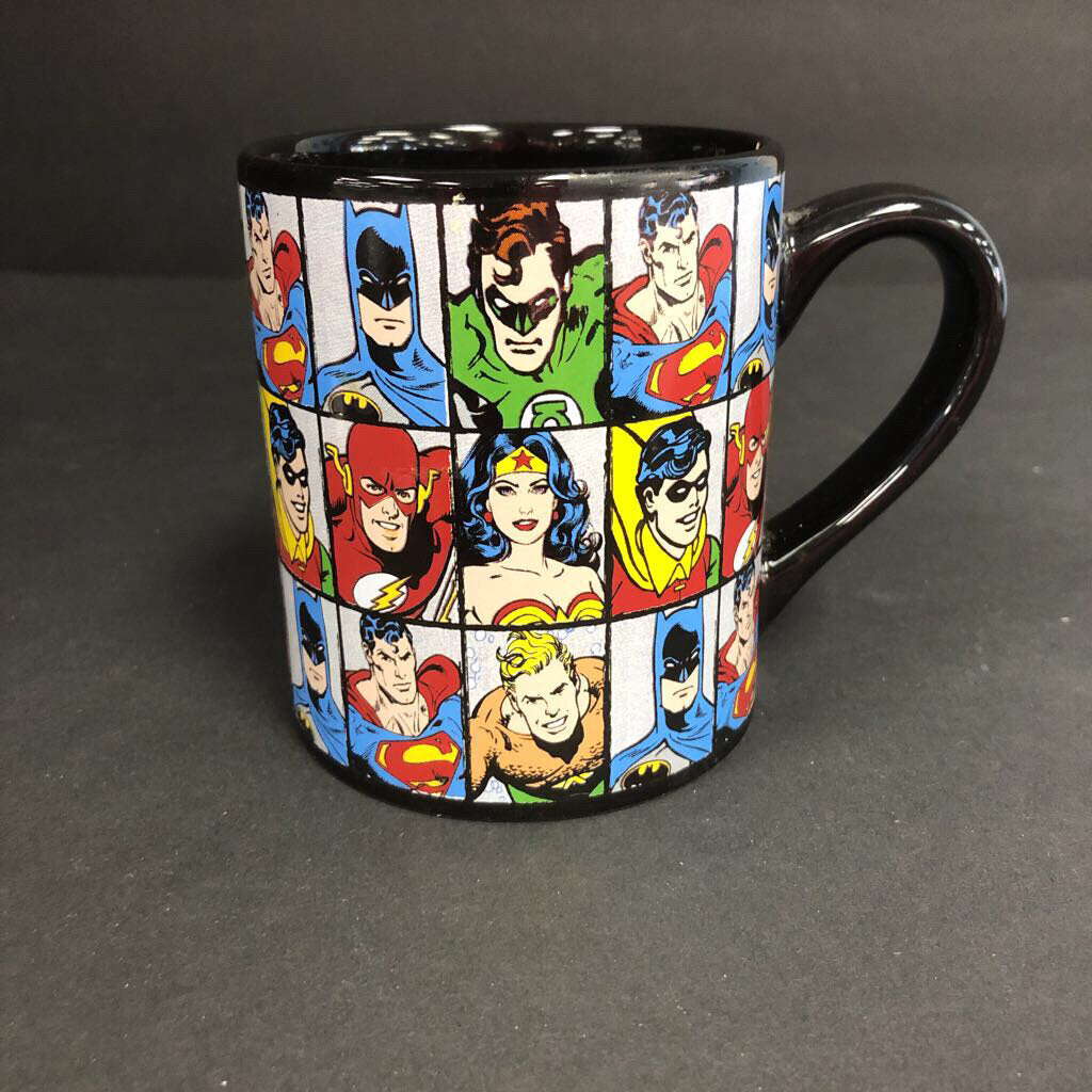 Character Grid Ceramic Coffee Mug