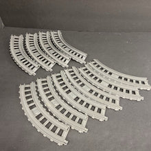 Load image into Gallery viewer, 19pc Plastic Train Tracks Set
