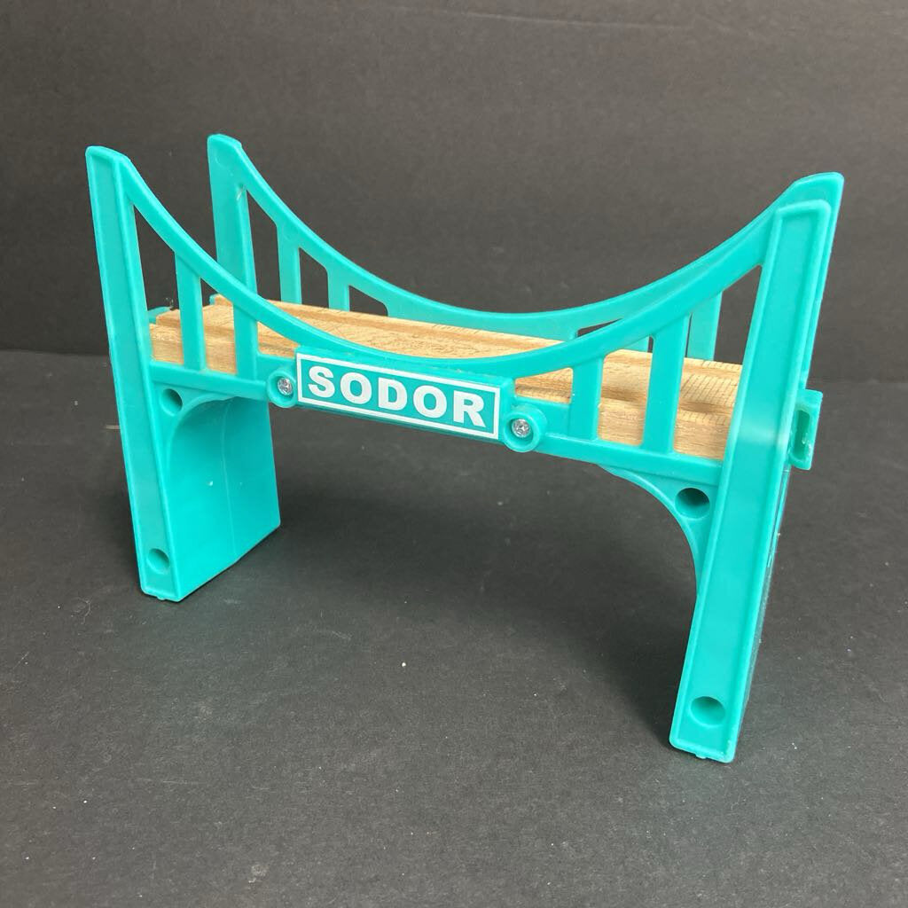 Wooden Train Bridge