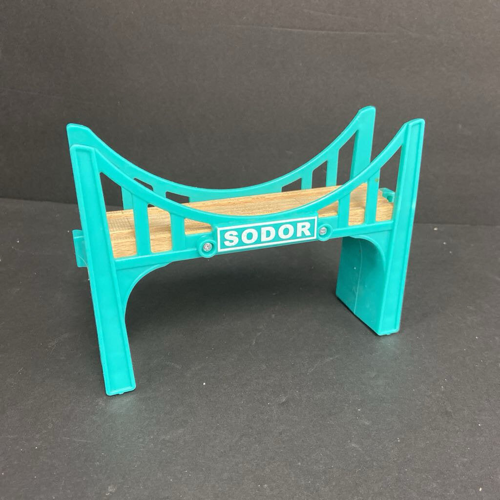 Wooden Train Bridge