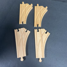Load image into Gallery viewer, Wooden Train Tracks Set
