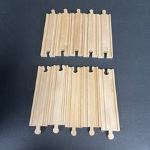 Load image into Gallery viewer, Wooden Train Tracks Set
