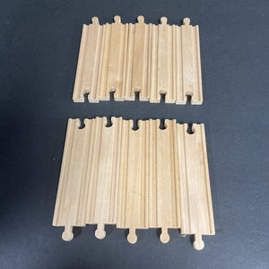 Wooden Train Tracks Set