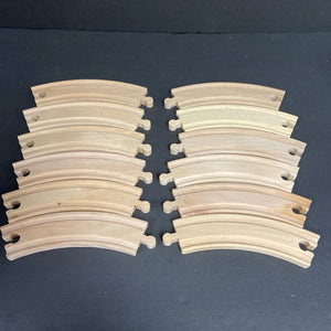 Wooden Train Tracks Set