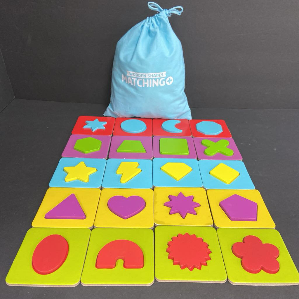 Wooden Shapes Matching