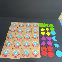 Load image into Gallery viewer, Wooden Shapes Matching

