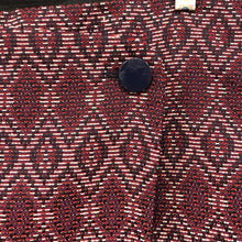 Load image into Gallery viewer, Diamond Pattern Button Wrap Skirt
