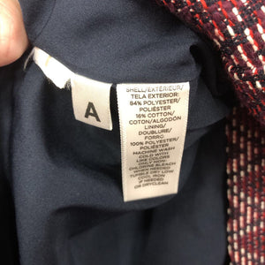 Diamond Pattern Button Wrap Skirt