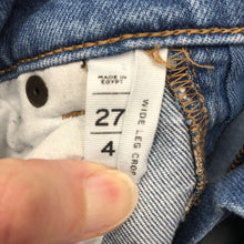 Load image into Gallery viewer, Wide Leg Crop Denim Jeans Pants
