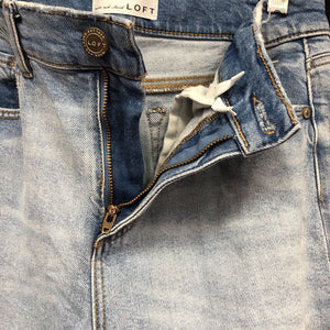Wide Leg Crop Denim Jeans Pants