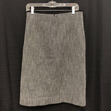 Load image into Gallery viewer, Striped Textured A-Line Midi Skirt
