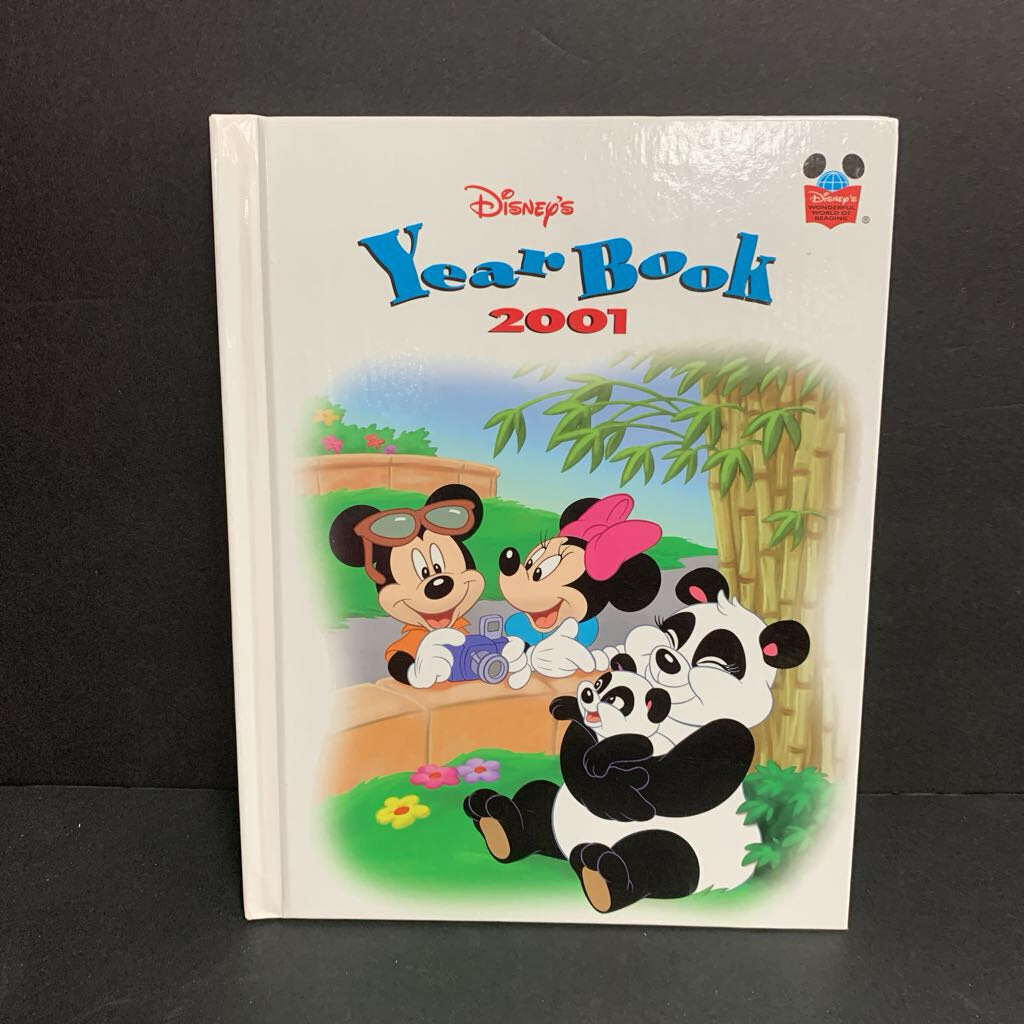 Disney's Year Book 2001 (Disney Wonderful World of Reading) -character hardcover