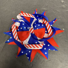 Load image into Gallery viewer, USA Hairbow Clip
