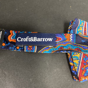 Boys Paisley Clip On Bowtie