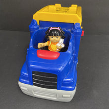 Load image into Gallery viewer, Race Car Carrier Truck w/Figure Battery Operated
