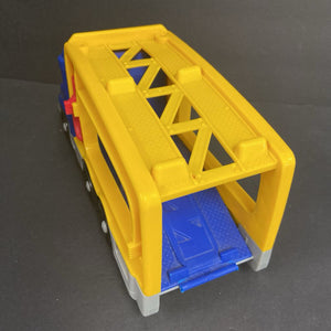Race Car Carrier Truck w/Figure Battery Operated