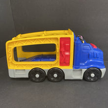 Load image into Gallery viewer, Race Car Carrier Truck w/Figure Battery Operated
