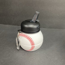 Load image into Gallery viewer, Baseball Collapsible Water Bottle
