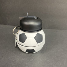 Load image into Gallery viewer, Soccer Ball Collapsible Water Bottle
