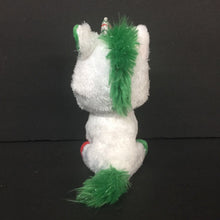 Load image into Gallery viewer, Candy Cane the Christmas Unicorn Beanie Boo
