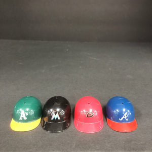 4pk Mini Baseball Batting Helmets