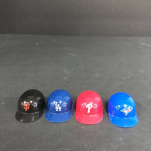4pk Mini Baseball Batting Helmets
