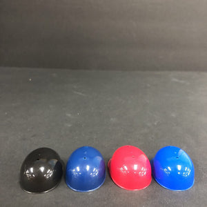 4pk Mini Baseball Batting Helmets