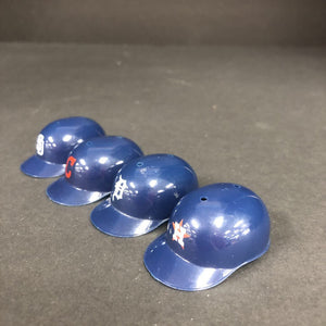 4pk Mini Baseball Batting Helmets