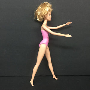 Doll in Painted on Swimwear