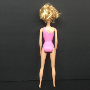 Doll in Painted on Swimwear