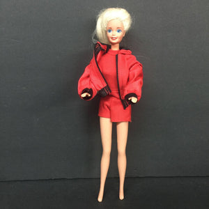 Doll in Baywatch Lifeguard Outfit 1966 Vintage Collectible